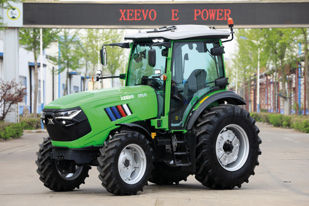 Xeevo E 904 i: Elektrischer Traktor aus China. Fendt-Konkurrenz?