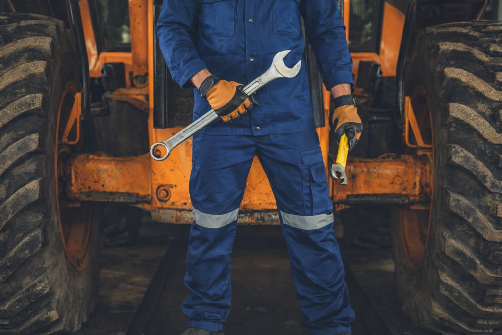 Traktor selbst reparieren