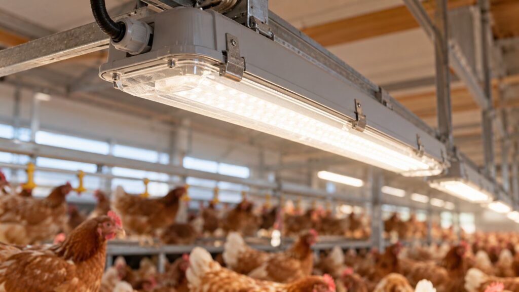 LED-Beleuchtung im Hühnerstall: Worauf kommt es an?